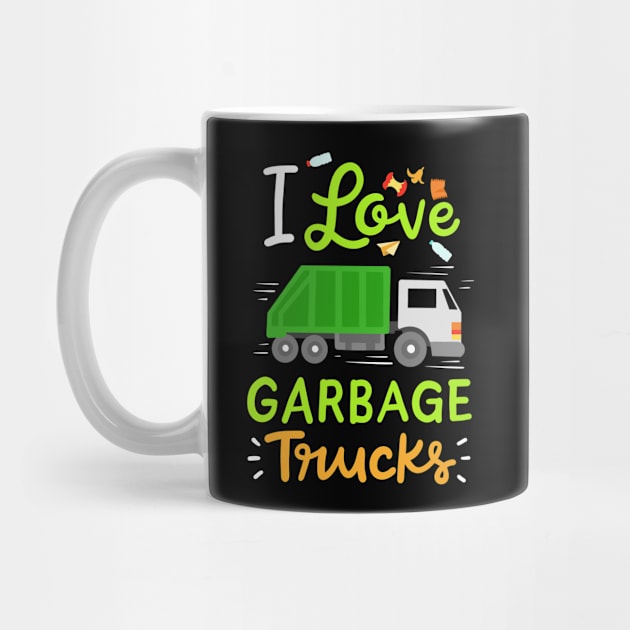 Garbage Trucks Garbage Day by CreativeGiftShop